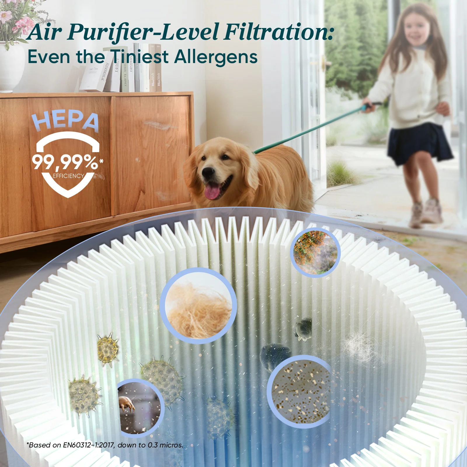 Core 300S Smart Purifier+LVAC-300 Vacuum Combo - Image 11