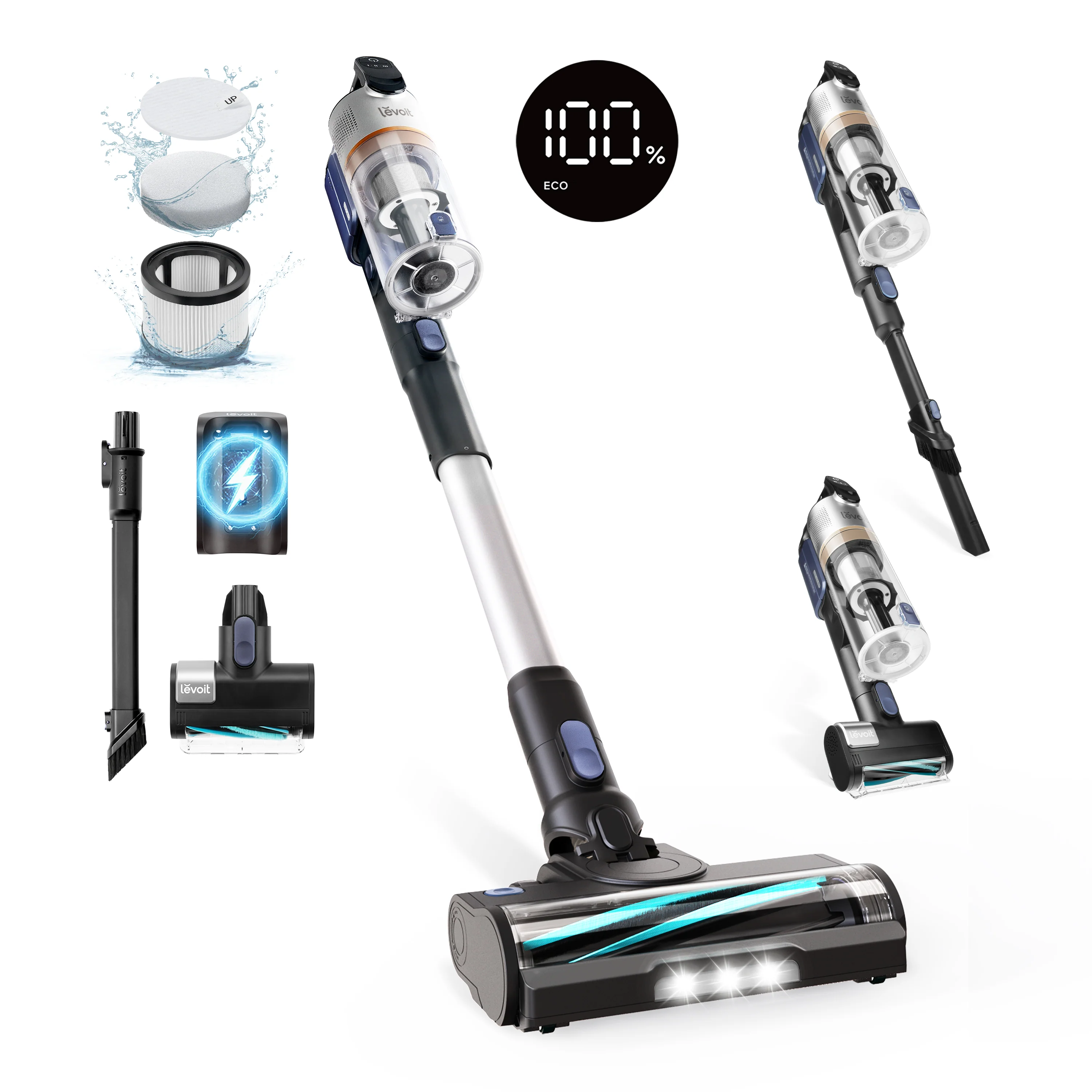 Core 300S Smart Purifier+LVAC-300 Vacuum Combo - Image 8