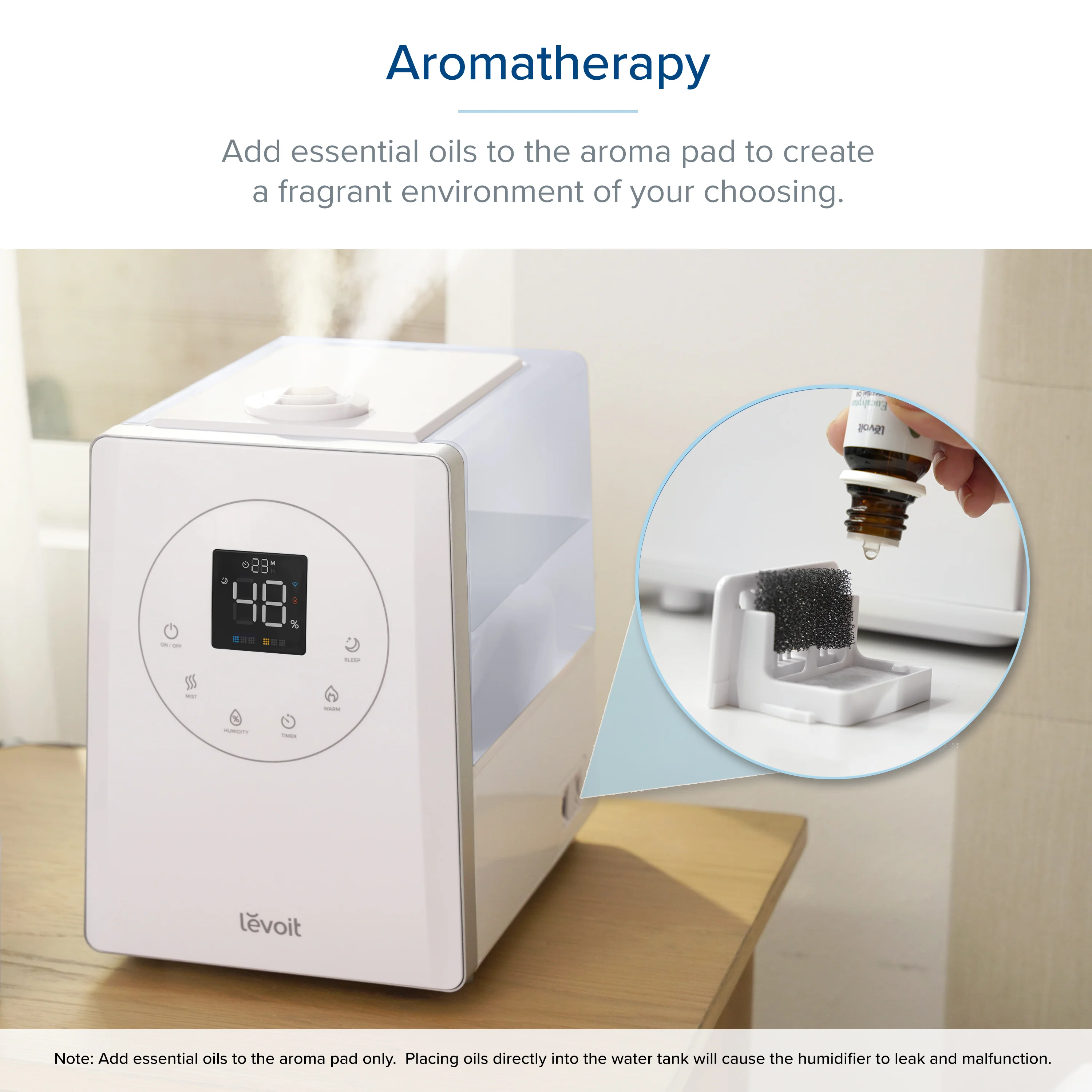 Levoit LV600S Smart Hybrid Ultrasonic Humidifier - Image 9