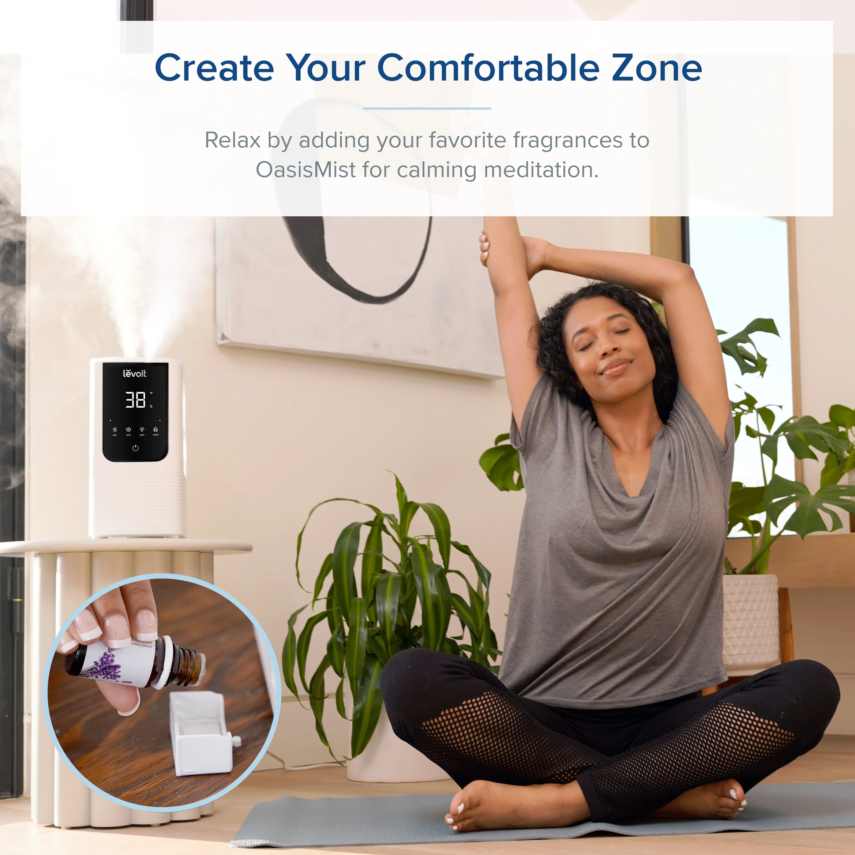 Levoit OasisMist Smart Humidifier - Cool and Warm Mist Humidifier - Image 10